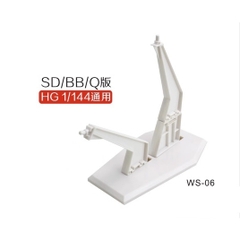 Đế trưng bày Gundam SD HG WS06 màu trong suốt, đen, trắng - GDC