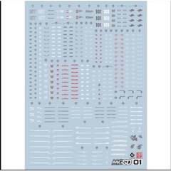 Decal nước cho mô hình 【EVO】MGSD Freedom ZGMF-X10A