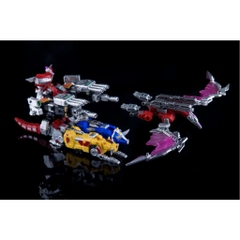 Mô hình Lucky Cat Micro Cosmos MC-03 mini Beast Lord Meagzord bộ 5 con