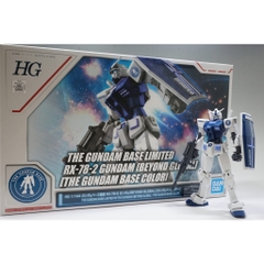MÔ HÌNH LẮP RÁP GUNDAM BASE LIMITED HG 1/144 RX-78-2 [ BEYOND GLOBAL ] [ THE GUNDAM BASE COLOR] BANDAI