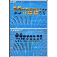 Mô Hình Phụ Kiện Giant Gatling EX001 1/100 cho mô hình