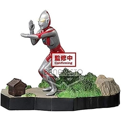 Mô Hình lắp sẵn Figure Ultraman Gaia Hero's Brave Statue Anime Banpresto Bandai