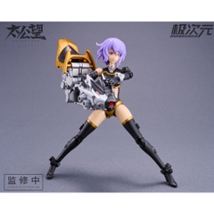 Mô Hình Lắp Rắp 1/10 TKB-02 Black Bicorn x Thunder Ms General Plastic Model Kit