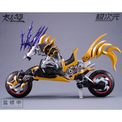 Mô Hình Lắp Rắp 1/10 TKB-02 Black Bicorn x Thunder Ms General Plastic Model Kit