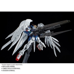 Mô hình lắp ráp RG Wing Gundam Zero EW & Drei Zwerg (Titanium Finish) Bandai 4573102553782