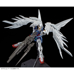 Mô hình lắp ráp RG Wing Gundam Zero EW & Drei Zwerg (Titanium Finish) Bandai 4573102553782
