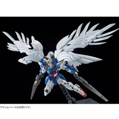 Mô hình lắp ráp RG Wing Gundam Zero EW & Drei Zwerg (Titanium Finish) Bandai 4573102553782
