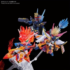 Mô hình lắp ráp SD W HEROES clear color set Gundam World Heroes Plastic Model Kit P Bandai 4573102616821