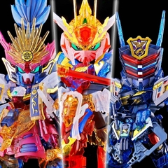 Mô hình lắp ráp SD W HEROES clear color set Gundam World Heroes Plastic Model Kit P Bandai 4573102616821