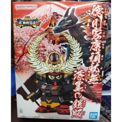 Mô hình lắp ráp Gundam BB Warrior Limited Tokugawa Leyasu Jet Black Armor Version Premium Bandai ( mô hình+ ngựa )