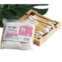 Tăm bông gỗ bông hai đầu lau thấm tạo hiệu ứng chuyên dụng mô hình