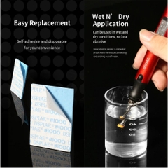 Bộ giấy nhám xốp dính tròn 5D Dspiae SS-C01-02 phù hợp với ES-P