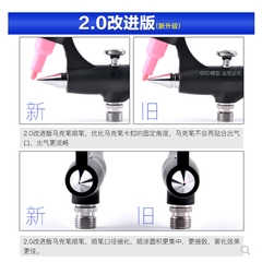Bộ súng phun cầm tay Airbrush cho bút đánh dấu 2.0 dụng cụ mô hình