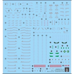 Decal nước huỳnh quang phát sáng Evo Gundam RG 1/144 Epyon- phụ kiện độ custom trang trí mô hình