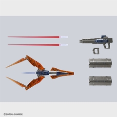 Mô Hình Lắp Ráp MG 1/100 THE GUNDAM BASE Limited Gundam Kyrios [Clear Color] Bandai 4573102651099