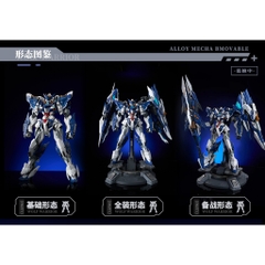 Mô Hình Metal Build 1/72 Crystal Envoy Wolf Warrior Megamode Alloy Action Figure Animester 6971651926213