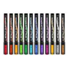 Bút tô màu kim loại Super Metallic Color Marker MKA01-12 Dspiae