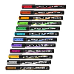 Bút tô màu kim loại Super Metallic Color Marker MKA01-12 Dspiae