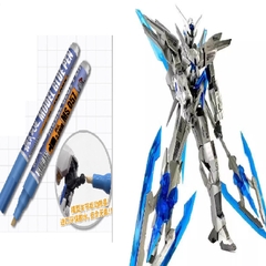 [Tặng bút kẻ Line] Mô Hình Lắp Ráp HG BF 1/144 Transient Gundam Mạ Bạc - Tặng kèm decal nước và base