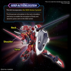 [Freeship] Mô Hình Lắp Ráp HG 1/144 IMMORTAL JUSTICE GUNDAM Bandai 4573102662859