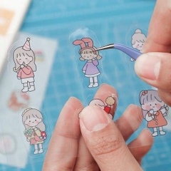 Bộ 3 nhíp có bao đựng gắp Decal - Sticker mô hình - GundamGDC - Dụng cụ thủ công