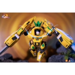 Mô Hình Lắp Ráp Thơm giác đấu Robot trái cây Yi li chuang wan