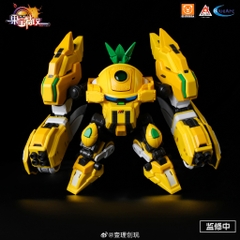 Mô Hình Lắp Ráp Thơm giác đấu Robot trái cây Yi li chuang wan