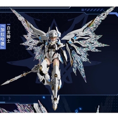 Mô Hình Lắp Ráp White Dragon Knight Galahad đợt 1 tặng effect, base, áo choàng