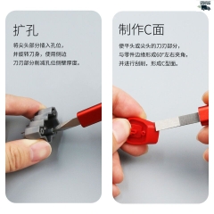 Dao cắt gọt đặc biệt miệng rộng AT-TSA/B - DSPIAE - Dụng cụ mô hình