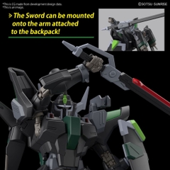 Mô Hình Lắp Ráp HG 1/144 BLACK KNIGHT SQUAD Rud-ro.A(GRIFFIN ARBALEST CUSTOM) Bandai 4573102663054