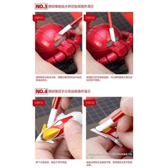 Ngòi xoá - tẩy mực line kèm cán Hobby mio - dụng cụ cho mô hình