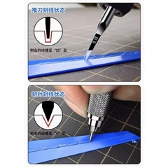 Dao đẩy dao khắc mô hình nhựa Stedi chất liệu Vonfram siêu cứng