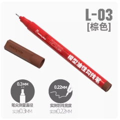 Bút kẻ line Hobby Mio cao cấp siêu mịn