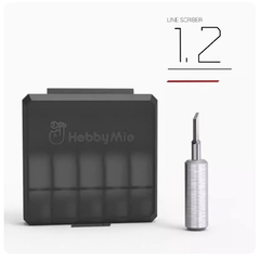 Dao đa năng Hobby Mio thép Vonfram với nhiều kích thước đầu khác nhau (1 bộ 5 lưỡi) dành cho mô hình