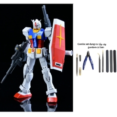 Mô Hình Lắp Ráp HG GTO RX-78-2 The Origin Ver tặng kèm decal và base