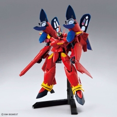Mô hình Lắp Ráp HG 1/100 VF-19 CUSTOM FIRE VALKYRIE WITH SOUND BOOSTER Bandai 4573102663153
