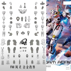 Bộ Khung Xương Kim Loại Metal Frame cho mô hình Full Mechanics FM 1/100 TWFM Aerial