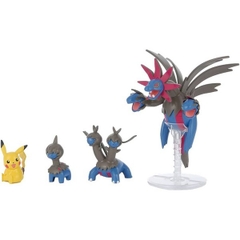Mô Hình Lắp Ráp Pokemon Bandai POKEPLA Sazandora (Hydreigon) Evolution Set 4573102664051 (Plastic Model)