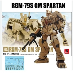 Mô Hình Lắp Ráp HG 1/144 RGM-79S GM SPARTAN DESERT VER MODEL KIT BY XF MODEL 79SH