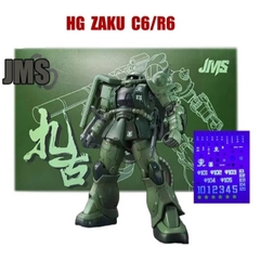 Mô Hình Lắp Ráp JMS 1268 HG GTO ZAKU II TYPE C-6/R6（Kèm Decal nước huỳnh quang）