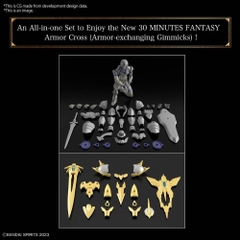 Mô Hình Lắp Ráp 30MF LIBER HOLY KNIGHT Bandai 4573102671653