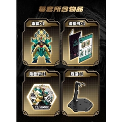Mô Hình Lắp Ráp Blind Box Cangdao Azure Dragon White Tiger Hắc long Bạch Long (set 6 hộp ngẫu nhiên - Có thể mua lẻ)