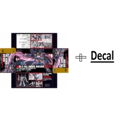 Mô Hình Lắp Ráp HGUC Full Armor Destroy Mode Red Version Gundam Unicorn BL Có Decal