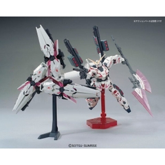 Mô Hình Lắp Ráp HGUC Full Armor Destroy Mode Red Version Gundam Unicorn BL Có Decal