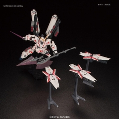 Mô Hình Lắp Ráp HGUC Full Armor Destroy Mode Red Version Gundam Unicorn BL Có Decal