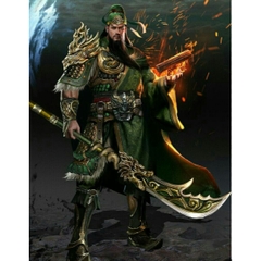 Mô hình Kim Loại Thanh Long Yển Nguyệt Quan Vũ - Tam Quốc Diễn Nghĩa - Three Kingdoms