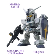 Mô Hình Lắp Ráp SD CS RX-78-3 G3 The Gundam Hengbin BL