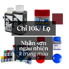 Sơn Mô Hình Giá Rẻ 10k/1 Lọ Nhận Ngẫu Nhiên (Bao bì xấu hoặc hư hại)