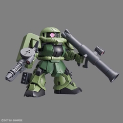 Mô hình lắp ráp SD Gundam Cross Silhouette Model Kits - Zaku II Bandai 4573102595713
