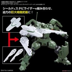 Bộ Phụ Kiện Lắp Ráp Bandai Gundam OPTION PARTS SET GUNPLA 13 (GUNPLA BATTLE ARM ARMS) 4573102674296